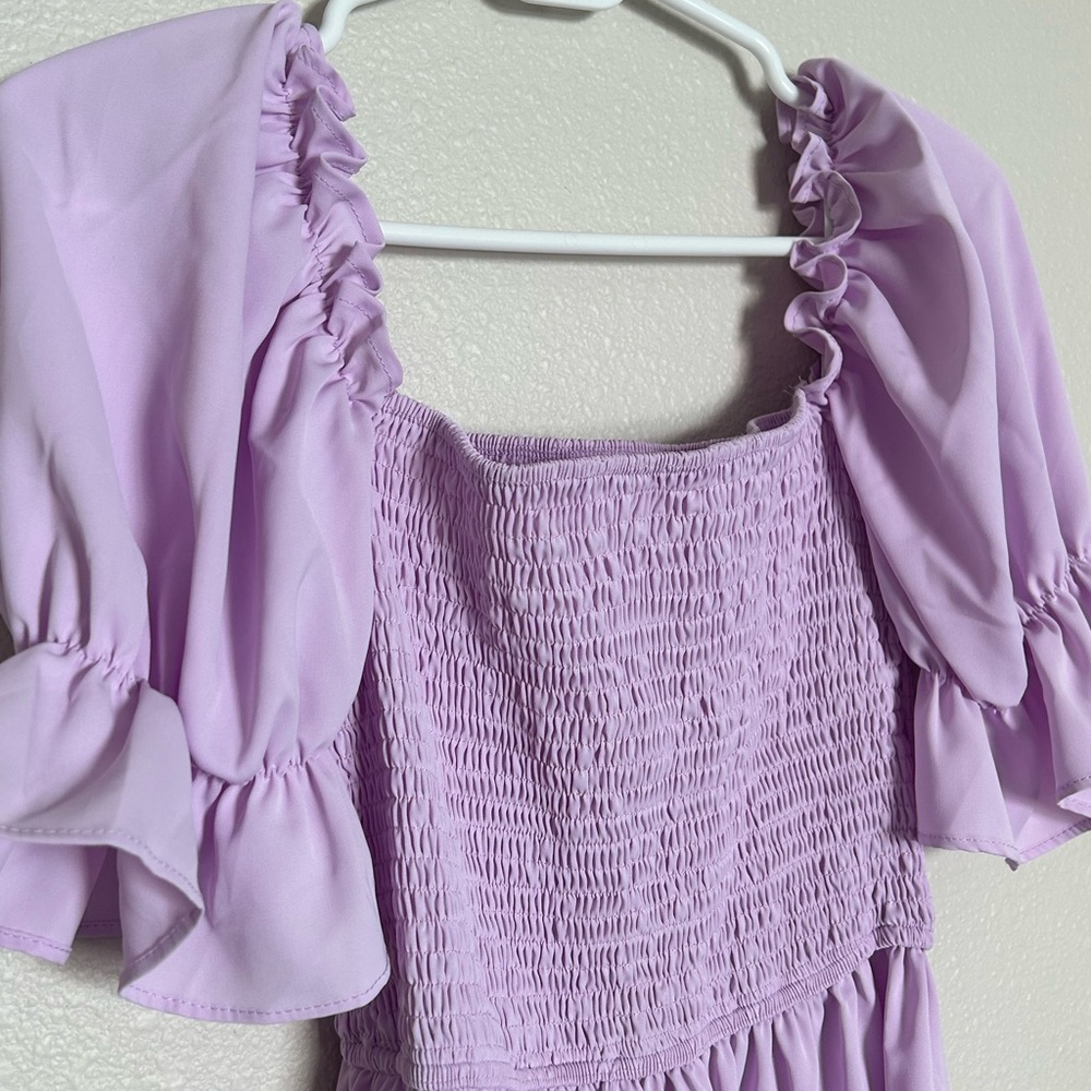 Perfect lilac spring dress💐